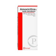 Amoxicilina + Ácido Clavulánico - Frasco 60 ML