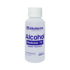 Alcohol 70° Alkofarma  - Frasco 120 ML