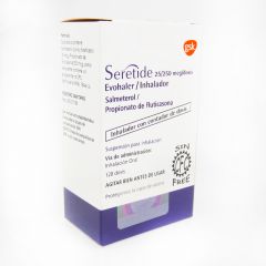 Seretide 25-250Mcg/Dosis Suspensión para Inhalación - Frasco 120 DSS