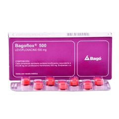 Bagoflox 500 Mg Comprimidos Recubiertos - Blíster 7 UN