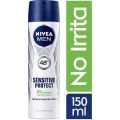Nivea Deo Hombre Spray Sensitive Protect - Frasco 150Ml