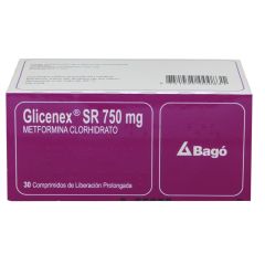 Glicenex SR 750 Mg Comprimido de Liberación Prolongada - Blíster 6 UN