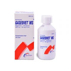 Gaseovet MS Solución - Frasco 220 ML