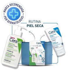 Pack Cream to Foam Cerave Limpieza Hidratante 236 ML + Crema Reparadora de Manos 48 ML + Neceser