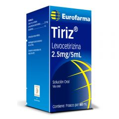 Tiriz 2.5MG Solución Oral - 60Ml