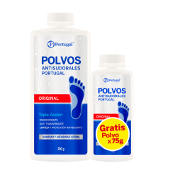 Talco Polvo Antisudoral Original 