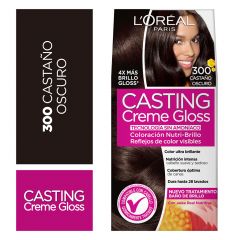 Tinte Casting Creme Gloss 300 Castaño Oscuro - Caja 1 UN