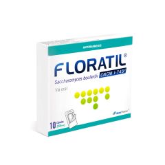 Floratil 250 Mg Cápsulas - Caja 10 UN