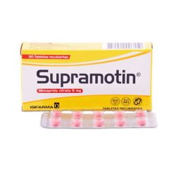 Supramotin 5 Mg Tableta Recubierta - Caja 30 UN