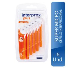 Cepillo interdental Interprox Plus Super Micro por 6 UN