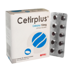 Cetirplus 10Mg Cápsulas Blandas - Blíster 10 UN