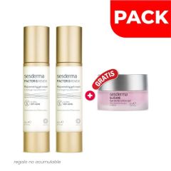 Dúo Pack Sesderma Factor G Crema Gel Facial - Frasco 50 ML