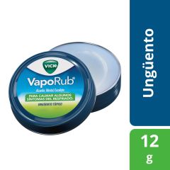 Vick Vaporub Ungüento Tópico 12G - Lata 1 UN