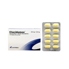 Clacidomox 875 Mg + 125 Mg - Caja 10 UN