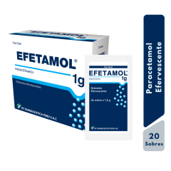 Efetamol - Sobres 1 UN