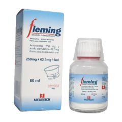 Fleming 250-62.5/ 5 ML Polvo para suspensión oral - Frasco 60 ML