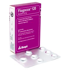 Flogocox 120 120 Mg Comprimido Recubierto - Caja 7 UN
