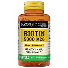 Súper Biotina 5000 MCG - Frasco 60 UN