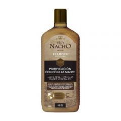 Tio Nacho Shampoo Anticaída Purificación con Células Madre -Frasco 415 ML