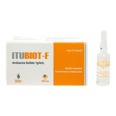 Itubiot- F 1G/ 4 ML Solución Inyectable - Caja 1 Ampolla
