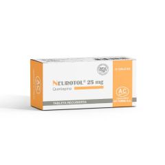 Neurotol 25 Mg Tabletas Recubiertas - Caja 10 UN