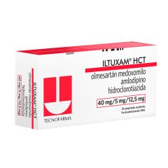 Iltuxam HCT 40mg+5mg+12.5mg Comprimido Recubierto - Blíster 7 UN