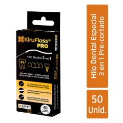 Kirufloss Pro Hilo Dental - Caja 50 UN