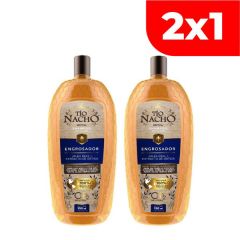 2x1 Shampoo Tío Nacho Engrosador Jalea Real y Extracto de Ortiga - Frasco 950 ML