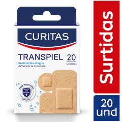 Curitas Transpiel Surtidas - Caja 20 UN