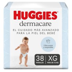 Pañales Huggies Dermacare Talla XG 38 UN