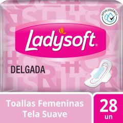 Toalla Higiénica Ladysoft Delgada - Bolsa 28 UN