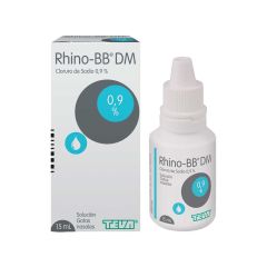 Rhino-BB DM Cloruro de sodio 0.9% Solución Gotas Nasales - Frasco 15 ML