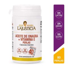 Perlas con Aceite de Onagra + Vitamina E - Pote 80 UN