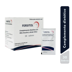 Fersitol 2000mg-200µg Polvo para Solución Oral - Sobres 30 UN
