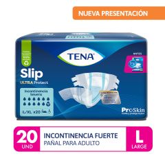 Pañales Tena Slip Ultra Protect Talla L/XL - Bolsa 20 UN