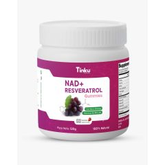 NAD+ Resveratrol Gomitas - Frasco 60 UN