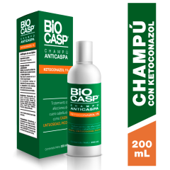 Biocasp 1% Champú Anticaspa - Frasco 200 ML