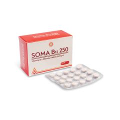 Soma B 12 250 Mcg Tabletas Sublingual - Blíster 10 UN