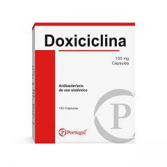 Doxiciclina 100 Mg Cápsula - Blister 10 UN