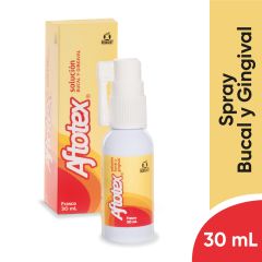 Spray Aftotex Solución Bucal Y Gingival - Frasco 30 ML