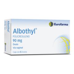 Albothyl 90 Mg Óvulos Vaginal - Caja 6 UN