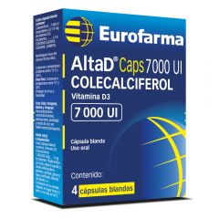 Altad 70000 UI - Caja 4 Cápsulas Blandas