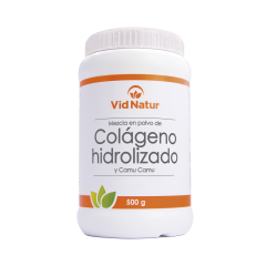 Colageno Hidrolizado Camu Camu Polvo - Pote 500 G
