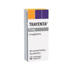 Trayenta 5 Mg Comprimidos Recubiertos - Caja 30 UN