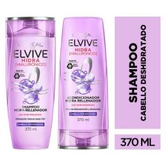 Elvive Shampoo & Acondicionador Hidra Hialurónico - Pack 2 UN