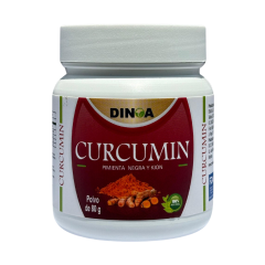 Dinoa Curcumin Polvo - Frasco 80 GR