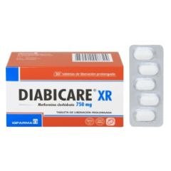 Diabicare XR 750 Mg - Caja 30 UN