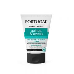 Portugal Crema Corporal Quinua y Avena - Frasco 100 G