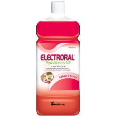 Electroral Pediátrico NF Fresa - Frasco 1 Lt