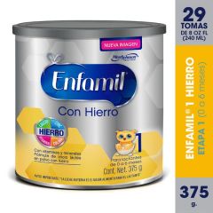 Enfamil con Hierro Etapa 1 - Lata 375 G